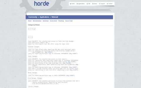 Documentation - Webmail - The Horde Project