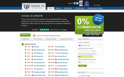 Travel FX Ltd | Buy holiday money | Buy travel money | Best ...