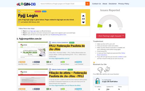 Fpjj Login - A database full of login pages from all over the ...
