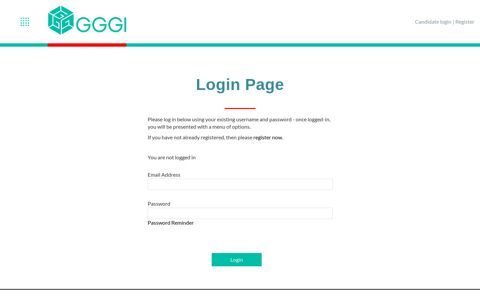 Login Page - Current Vacancies - Global Green Growth Institute