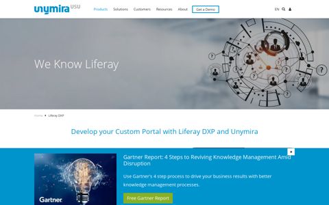 Digital portal platforms with Liferay DXP - Unymira