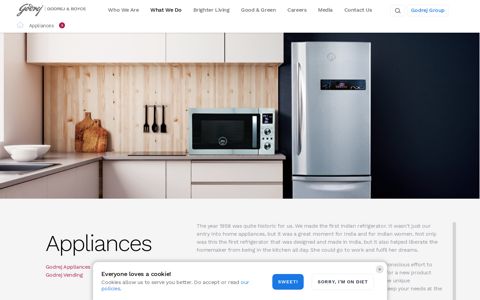 Login - Godrej Appliances