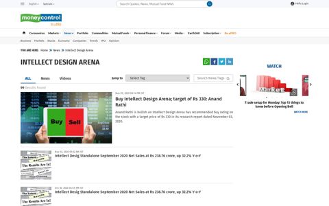 Intellect Design Arena | Latest & Breaking News on Intellect ...