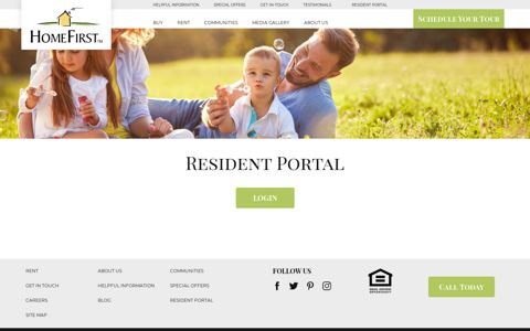 Resident Portal | HomeFirst
