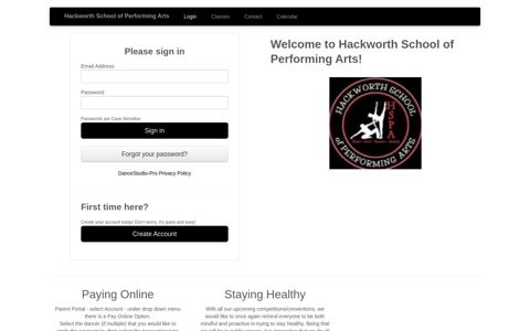 Hackworth School of Performing Arts - DanceStudio-Pro
