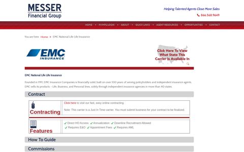 EMC National Life Life Insurance - Messer Financial