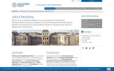 Jobs & Recruiting - Personalwesen und Frauenförderung