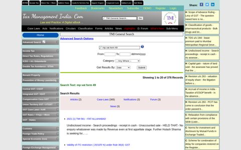 mp vat form 49 - Tax Management India. Com