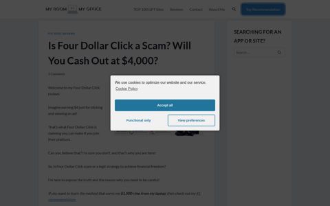 Is Four Dollar Click a Scam? Will You Cash Out at $4,000?