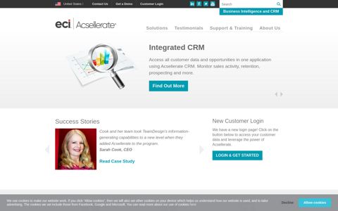 Sales Intelligence with integrated CRM Software - ECi ...