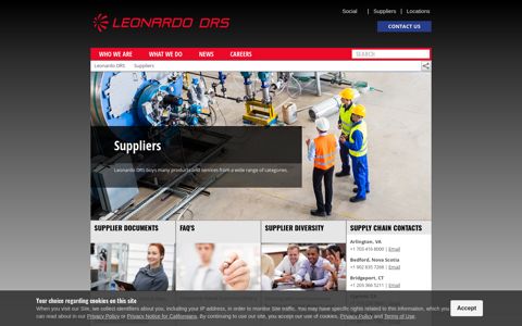 Suppliers | Leonardo DRS