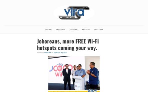 Johoreans, more FREE Wi-Fi hotspots coming your way ...