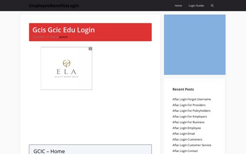 gcis.gcic.edu login - Employee Benefits Login