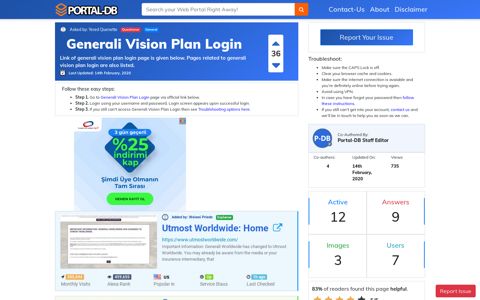 Generali Vision Plan Login