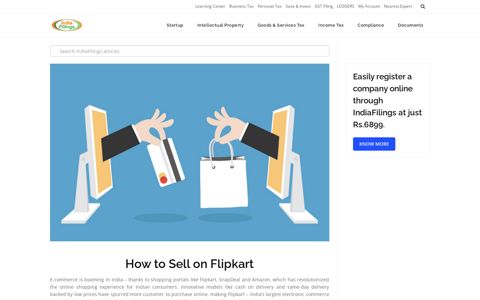 Guide: How to sell on Flipkart - Flipkart seller registration ...