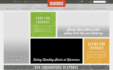 Harmons Grocery: Home Page