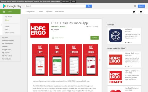 HDFC ERGO Insurance App - Apps on Google Play