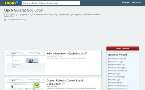 Gpcb Gujarat Gov Login - Loginii.com