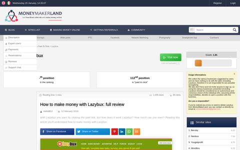 How to make money with Lazybux: full review. What is ...