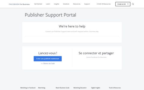 Contact the Facebook Publisher Support team | Facebook for ...