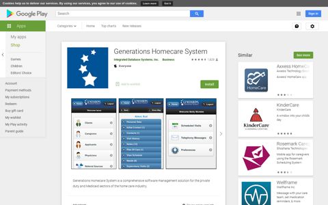 Generations Homecare System – Apps on Google Play
