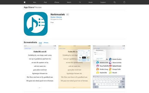 ‎Kerkmusiek on the App Store