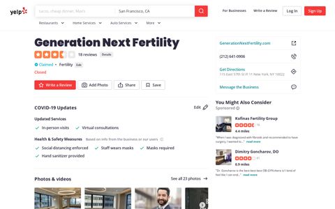 Generation Next Fertility - 23 Photos & 20 Reviews - Fertility ...