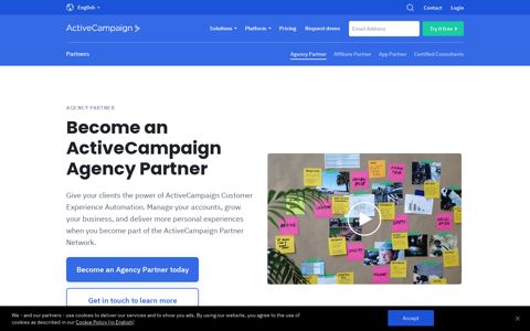 Agency Partner Program | ActiveCampaign