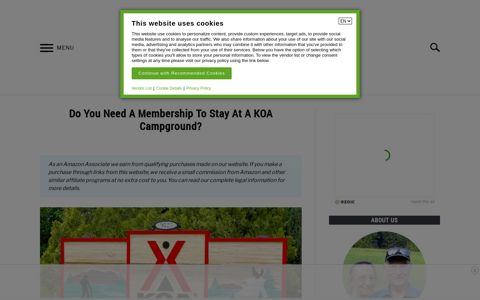 Do You Need A Membership To Stay At A KOA Campground ...