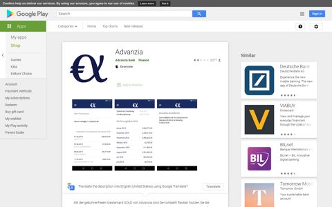 Advanzia - Apps on Google Play