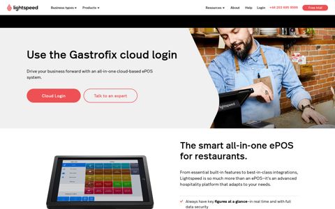 Gastrofix cloud login | Lightspeed