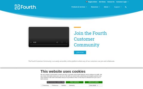 Fourth Customer Community
