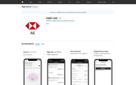 ‎HSBC UAE on the App Store