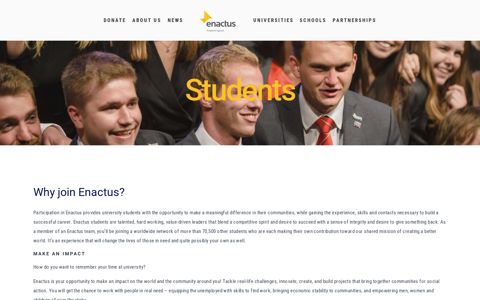 Students — Enactus UK