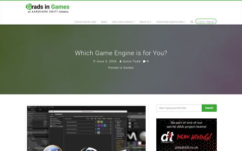 Which Game Engine is for You? | Grads In Games