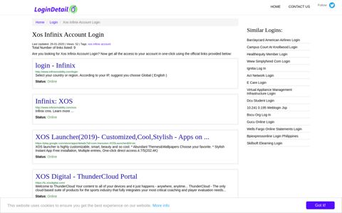 Xos Infinix Account Login login - Infinix - http://www ...