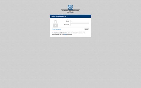 IOM IRAQ - Data Portal
