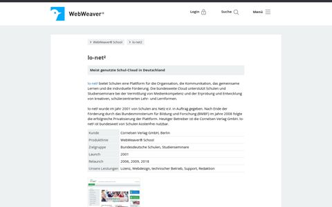 WebWeaver® - lo-net²