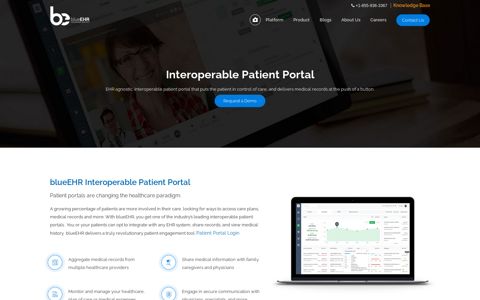 Connect, Interact and care with blueEHR Interoperable Patient ...