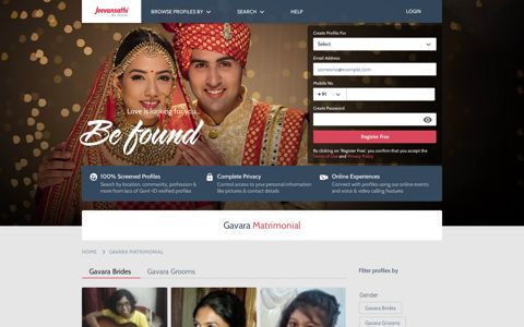 Gavara Matrimonial - Matrimonial - Gavara Marriage