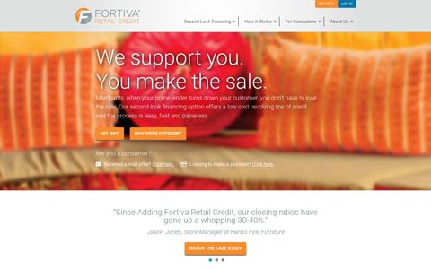Fortiva Retail Credit | Second Look Financing