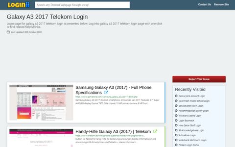 Galaxy A3 2017 Telekom Login - Loginii.com