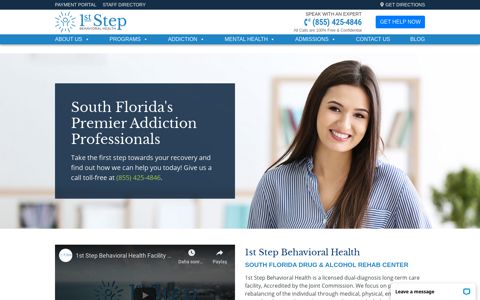 Drug Rehab & Mental Health Services in Florida | 1st Step