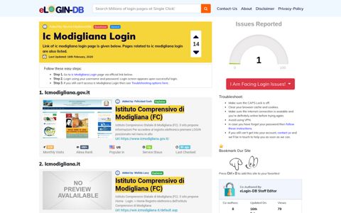 Ic Modigliana Login - A database full of login pages from all ...