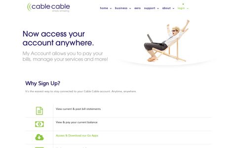 Login to My Account - Cable Cable