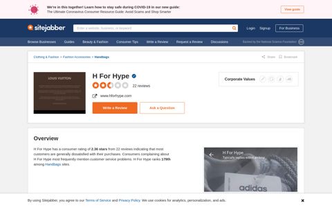 H For Hype Reviews - 22 Reviews of Hforhype.com | Sitejabber