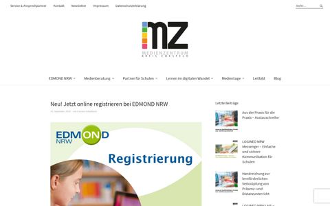 Neu! Jetzt online registrieren bei EDMOND NRW ...