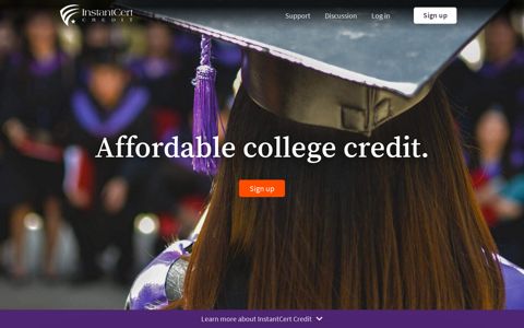 InstantCert Credit - ACE-Reviewed Online College Courses ...