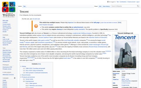 Tencent - Wikipedia