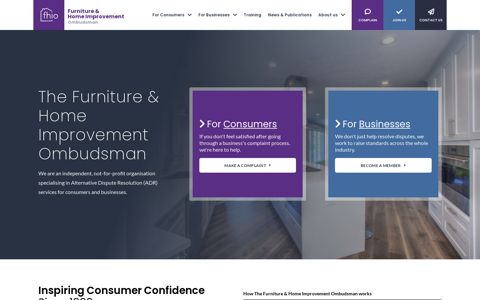 The Furniture & Home Improvement Ombudsman: Homepage